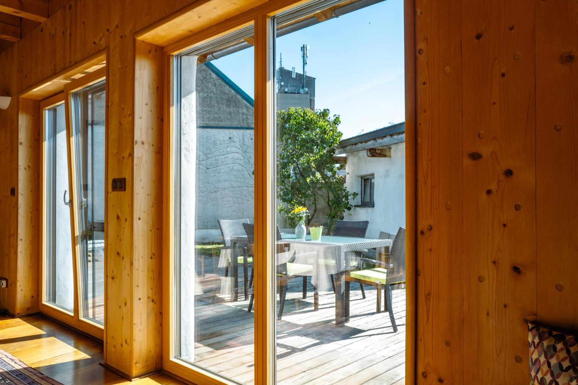 Strohlehm'Zhaus Apartment Weiden am See Bagian luar foto